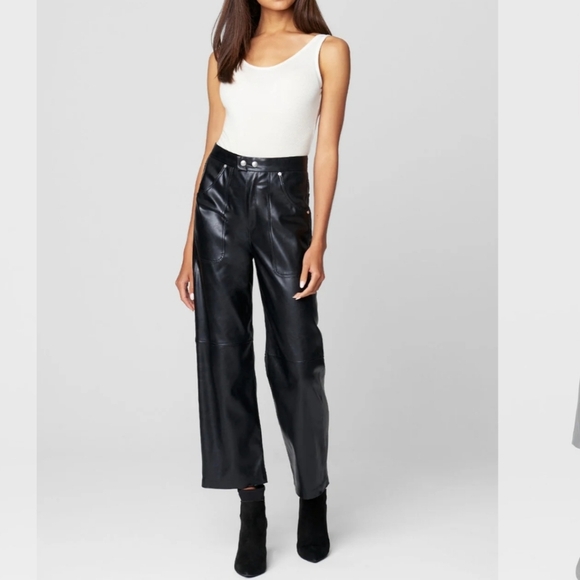 Blanknyc Vegan Leather "Baxter" Pants - Picture 4 of 9